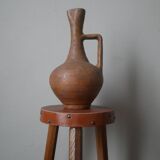 Ceramic jar pottery handmade terracotta vase soliflore decoration countryside slow