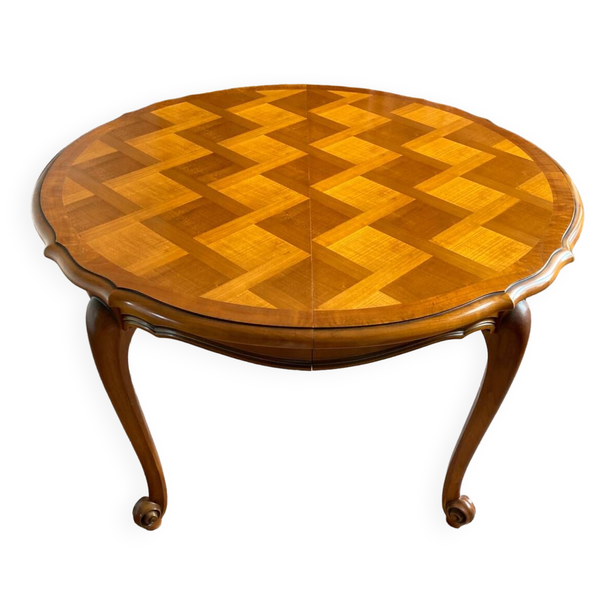 Louis XV style cherry wood table