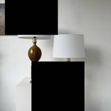 Paire de lampes de table Philippe Barbier années 70