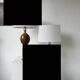 Pair of Philippe Barbier table lamps from the 70s