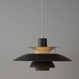 Danish vintage pendant lamp PH 5 by Poul Henningsen, Louis Poulsen, 1948