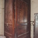 Solid wood wardrobe