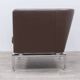 Vitra Suita Club Armchair Brown Leather Armchair
