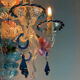 Venetian chandelier in multicolored Murano glass, circa 1930