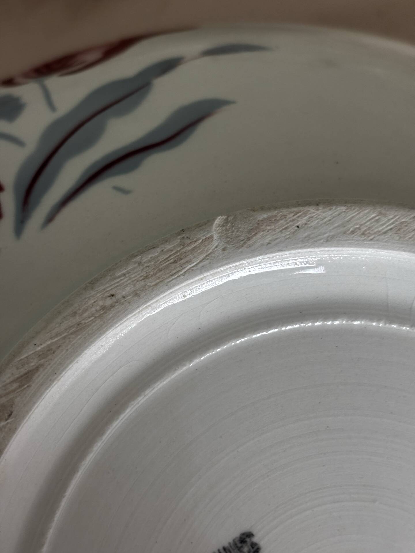 Old salad bowl Digoin Sarreguemines Alesia