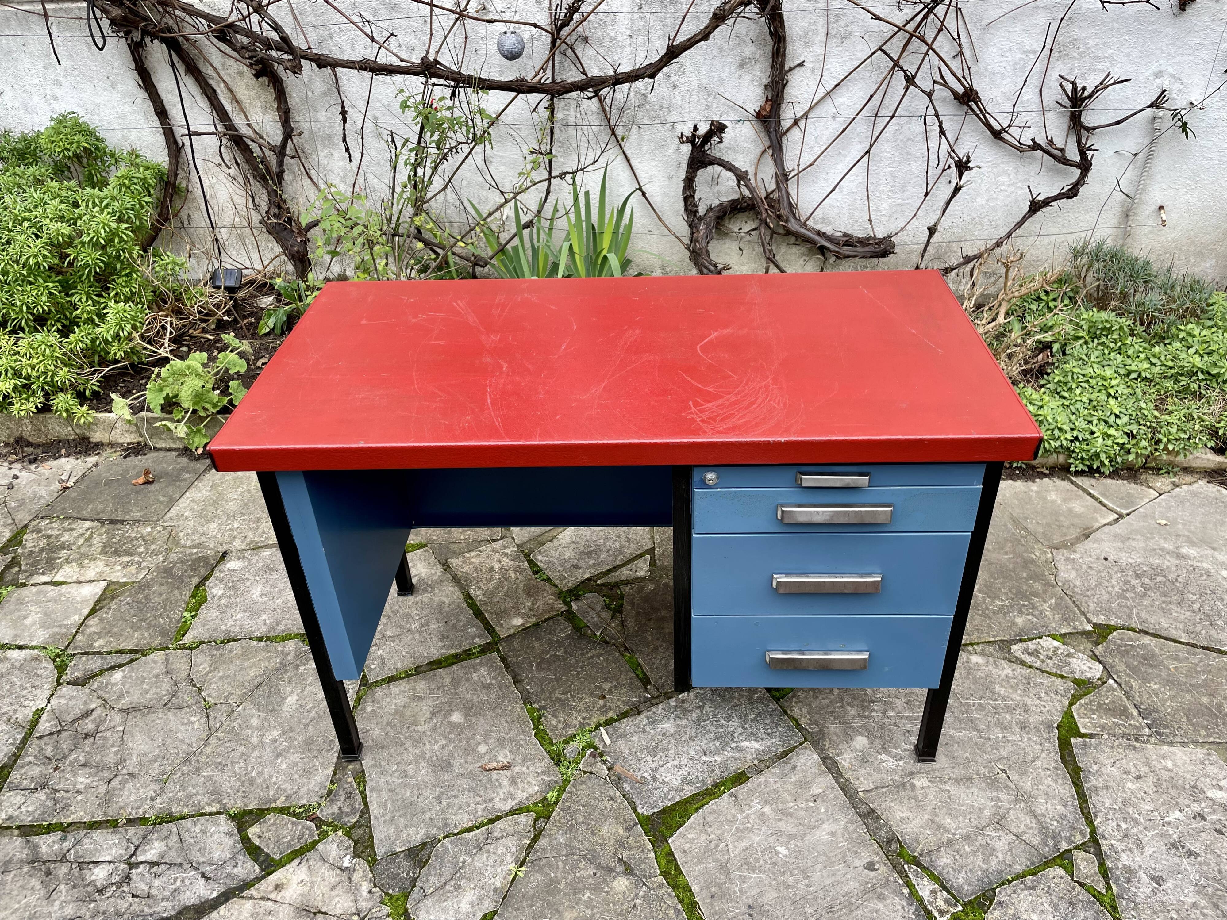 Industrial metal office