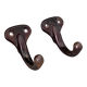 Pair of metal brackets