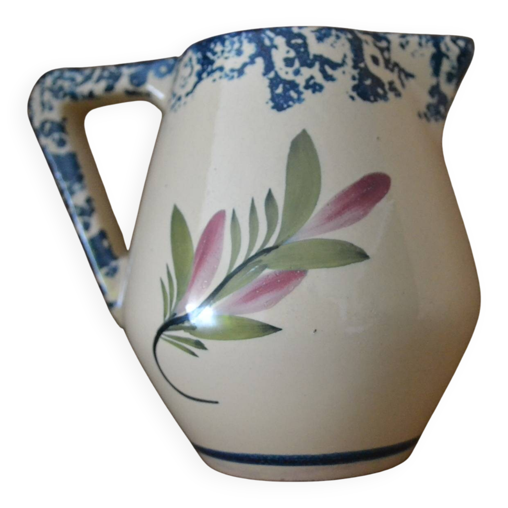 Pot à lait à fleurs