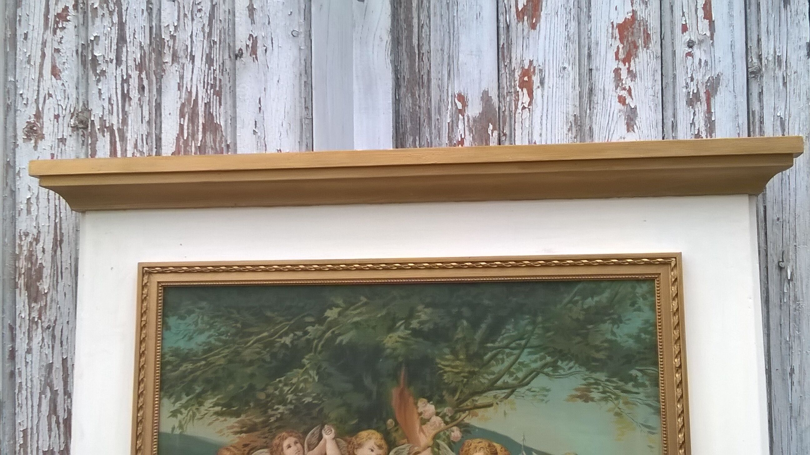 trumeau mirror louis xvi style 104x66cm