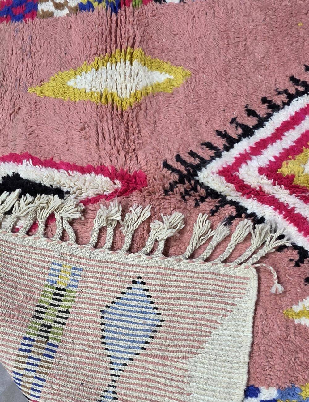 Tapis Berbère Rose - 293 x 210 cm