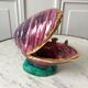 Ceramic table lamp vallauris model "moule" 70s