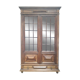 Walnut display cabinet 19th century H234cm