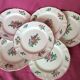 Set of dessert plates from the Lunéville manufacture
