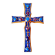 Enamelled Ceramic Cross François Lembo