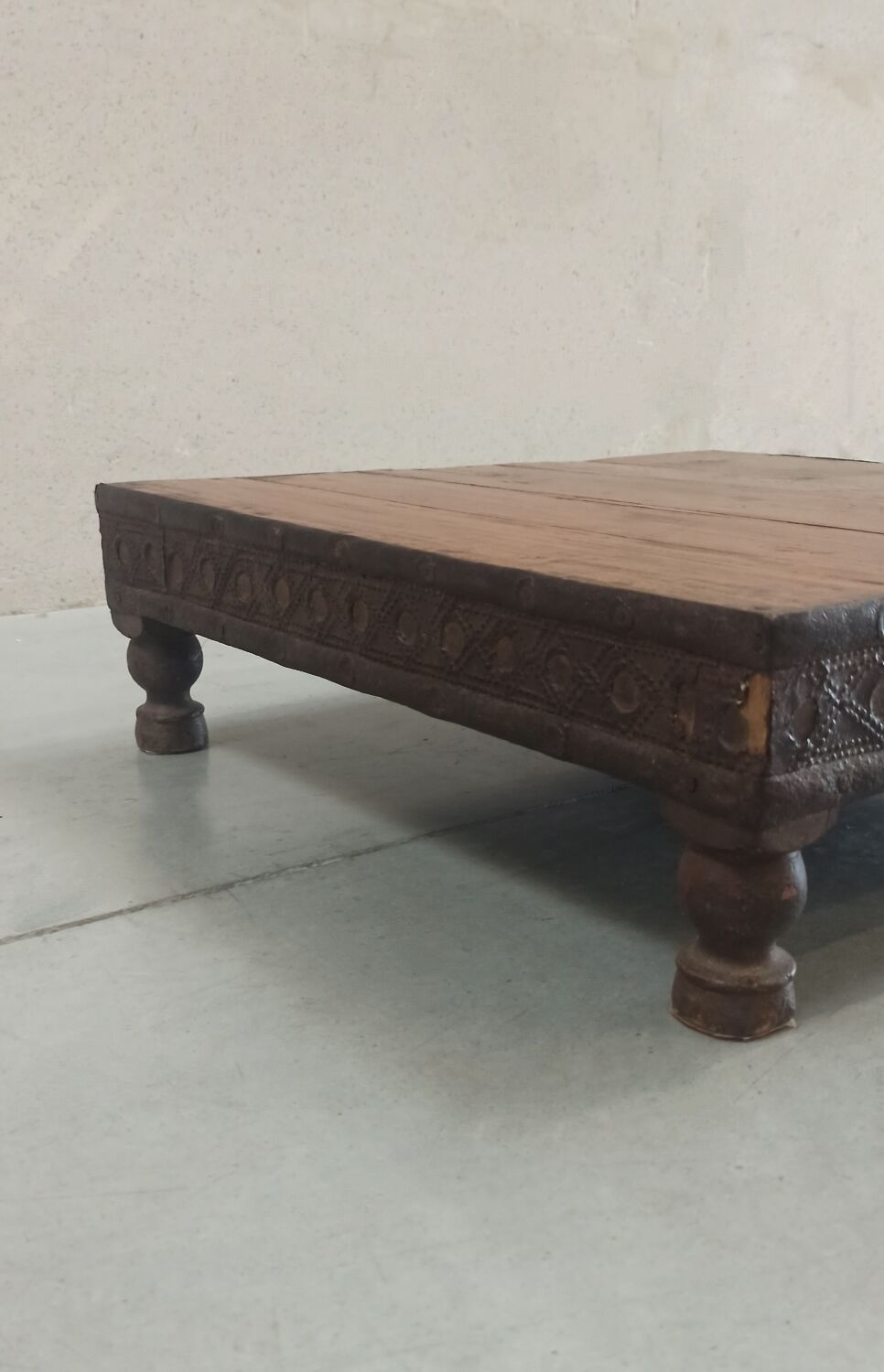 Antique coffee table, India