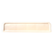 Large Art Deco wall shelf in white porcelain