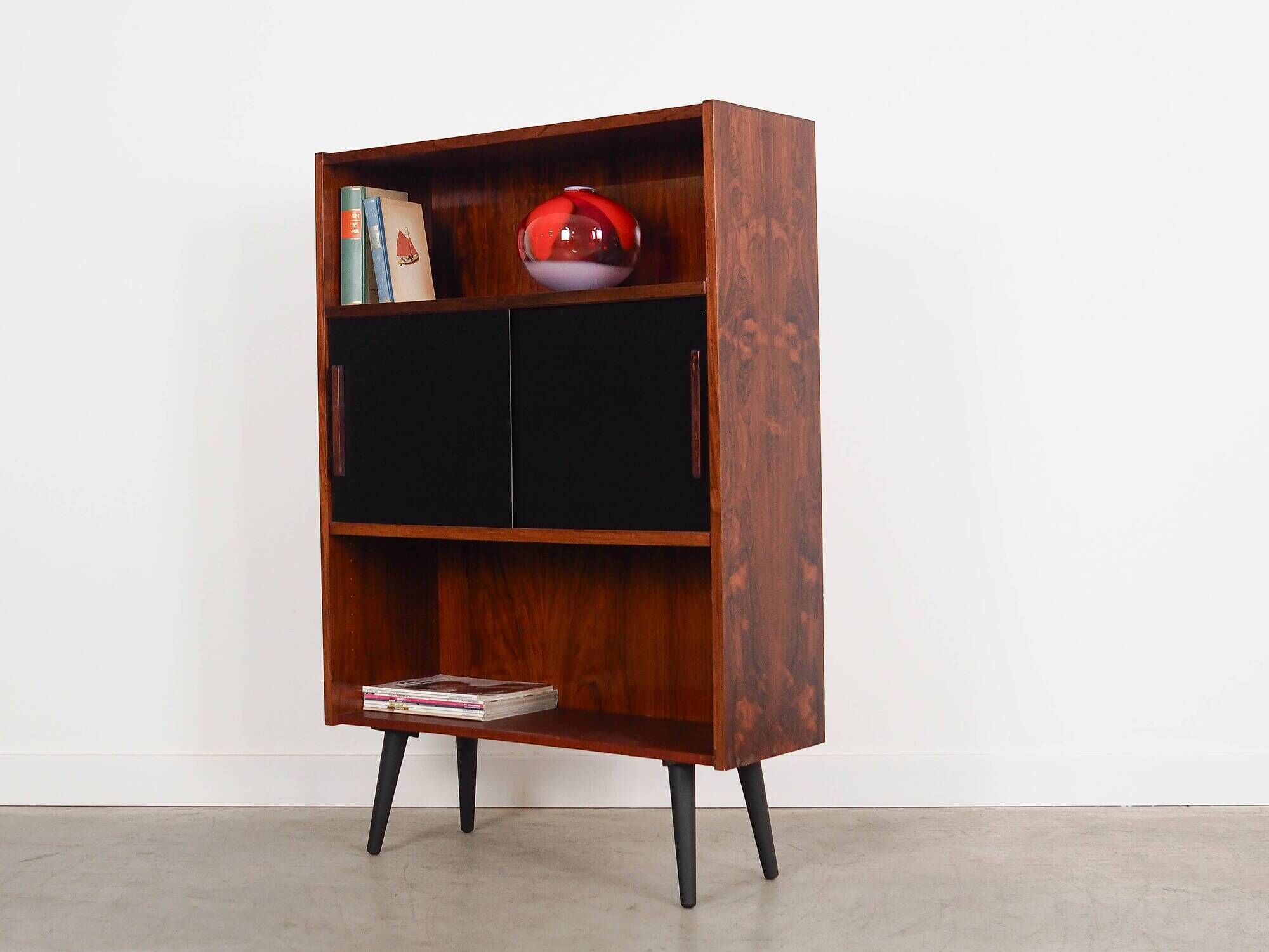 Rosewood bookshelf, Danish design, 1970s, production: Denmark