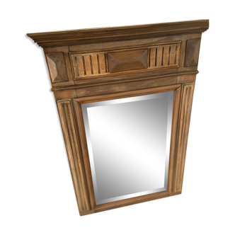 Walnut mirror 59x92cm