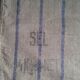 Sacs alimentaires anciens en jute