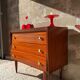 Vintage teak chest of drawers, 60s/70s.