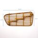 Rattan coat rack with 4 hooks, Italy, 1960s.