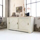 White sliding craft furniture