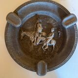 Don Quixote pewter ashtray