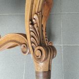 Old solid wood table