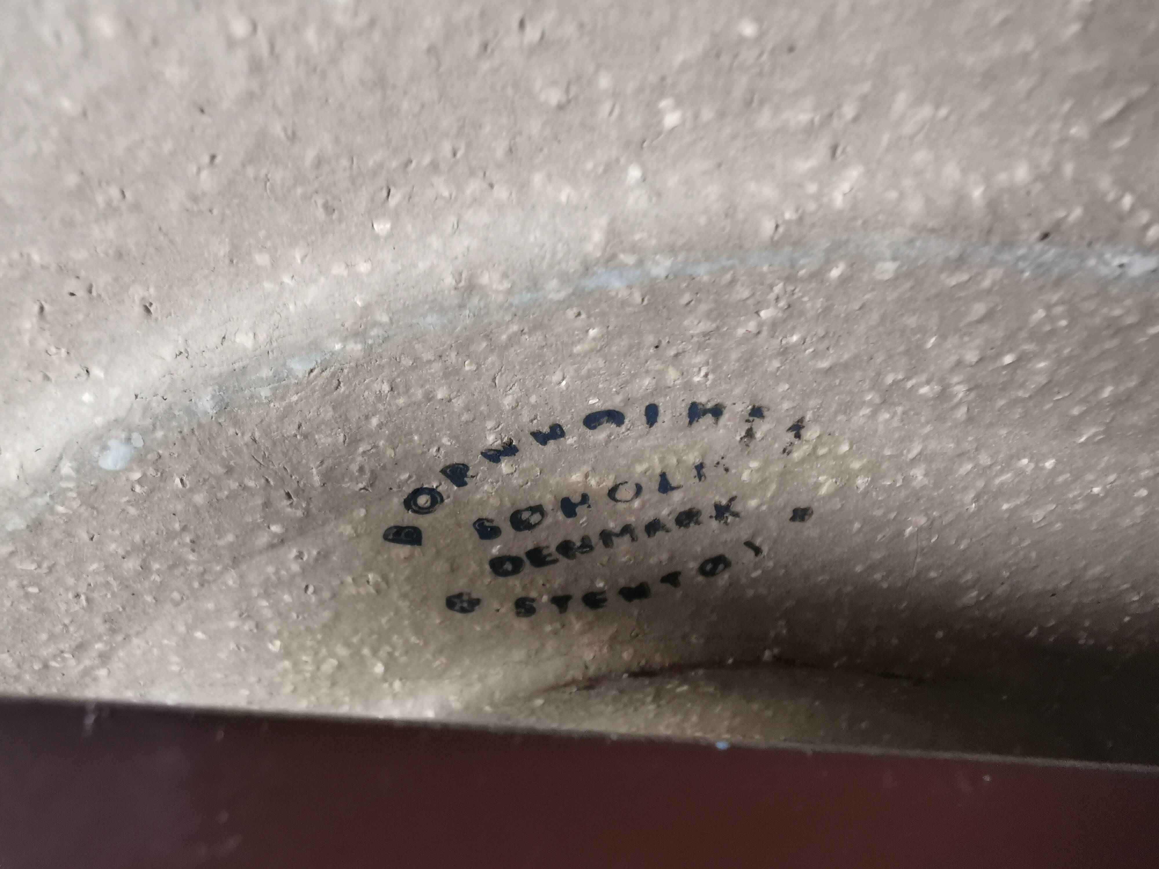 Applique en céramique de Noomi Backhausen pour Søholm Danemark, années 1970.