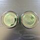 Pair of thick green glasses