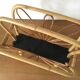 Vintage rattan review holder