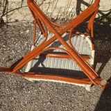 Wicker lounge
