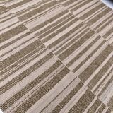 300x217cm  cream Saffran kilim carpet, large wool kilim rug, scandinavian