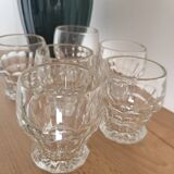 Set of 6 small 1930s glasses