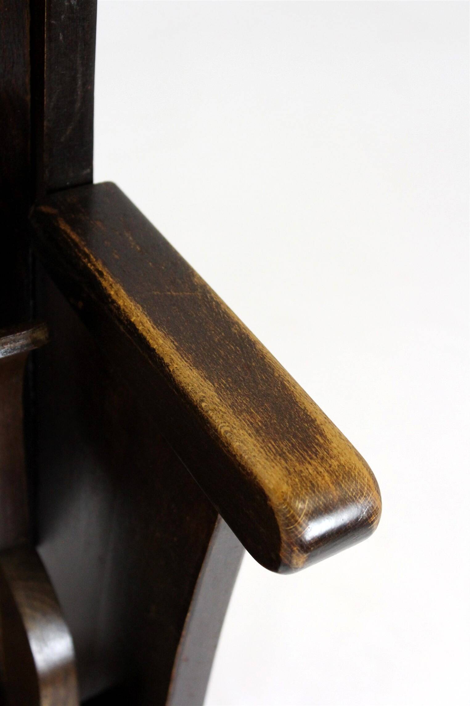 Vintage Cinema Chair TON (Thonet), 1940s Czech, Wooden Theatre Seat