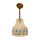 Vintage granite glass pendant lamp