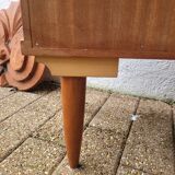 Vintage bedside table from the 1960s–1970s.