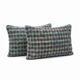 Set of 2 vintage kilim cushion covers 41x61 cm