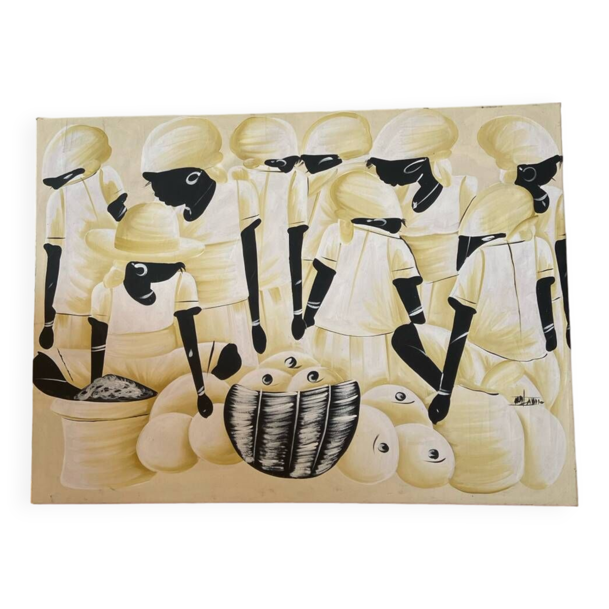 Haitian art painting