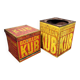 Paire de boîtes Kub en tôle