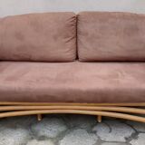Rattan Sofa, 1980s