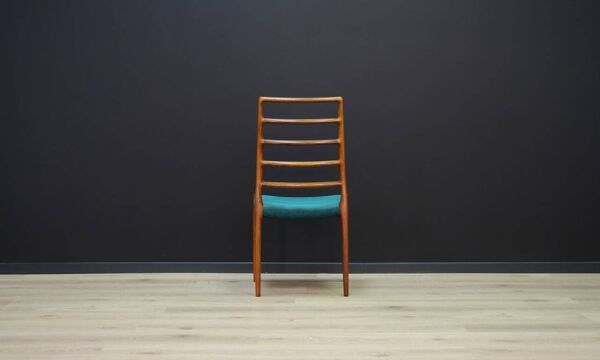 Chaise no moller design danois vintage