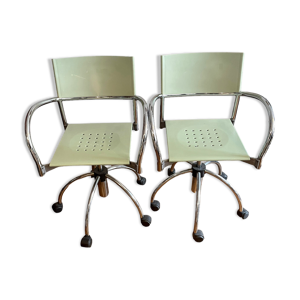 Paire de chaises de bureau édité