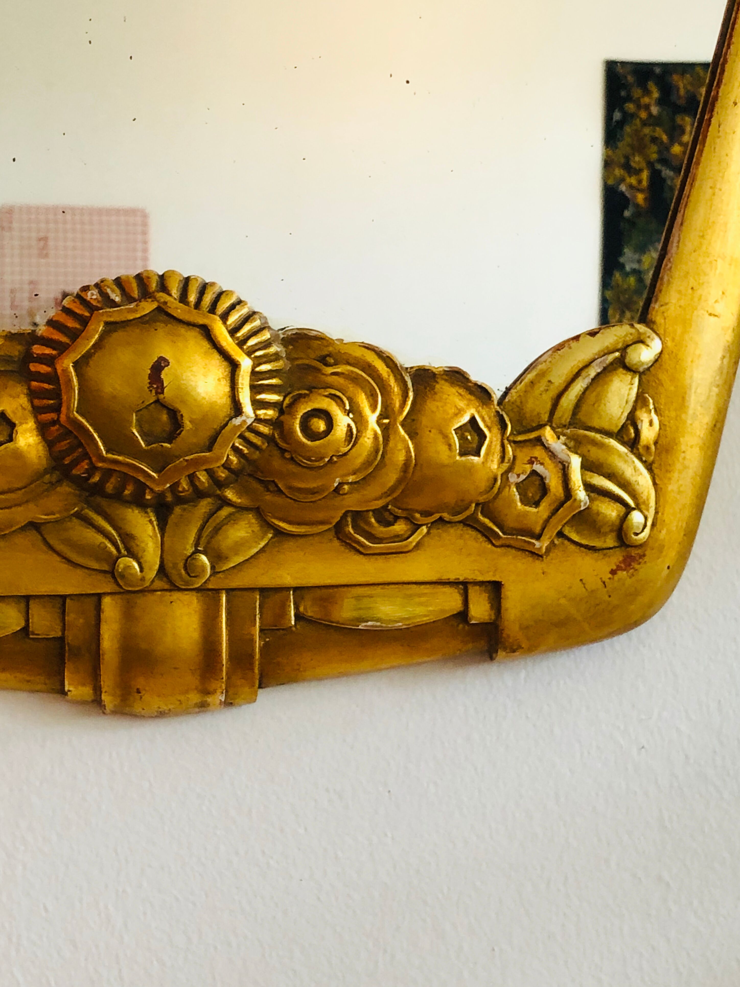 Art deco wall mirror - 77 x 47 cm