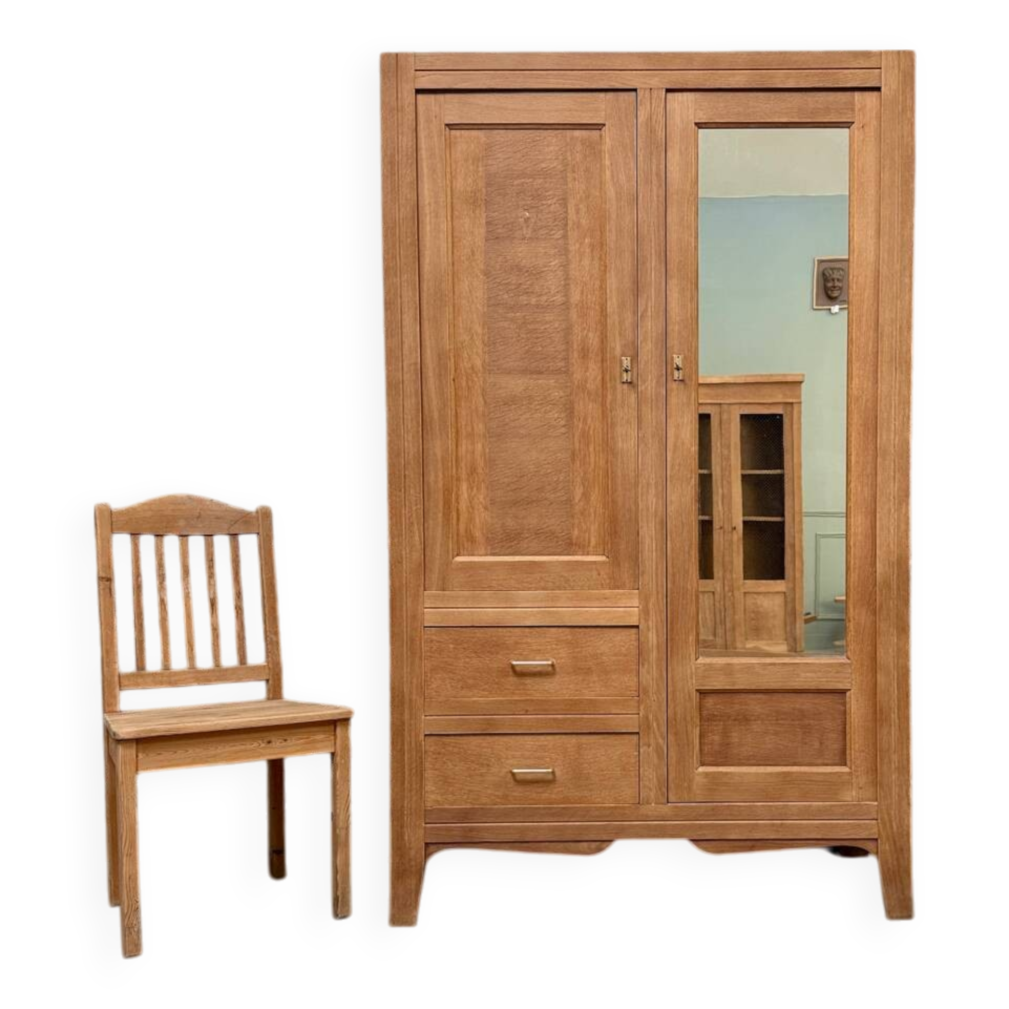 Oak wardrobe (renovated)