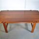 Table basse danoise en teck de Niels Bach
