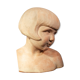 Grandmother girl in terracotta