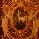 Bar cabinet in wood marquetry