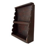 Antique brutalist wall shelf