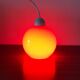 Vintage glass pendant light from the 70s